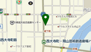 大漁寿し 内山下店の地図画像