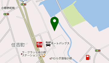 小樽運河オートの地図画像