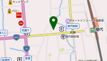 メガネ時計補聴器ひらばやしの地図画像