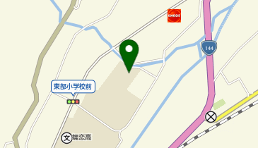 サーラ嬬恋・東部公民館の地図画像