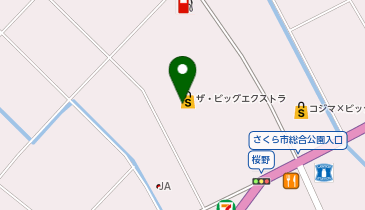 アッティーボジム栃木さくら店の地図画像