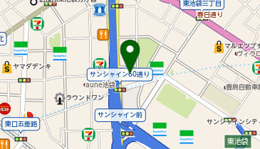 住友生命保険相互会社 東京北支社 新池袋第一支部の地図画像