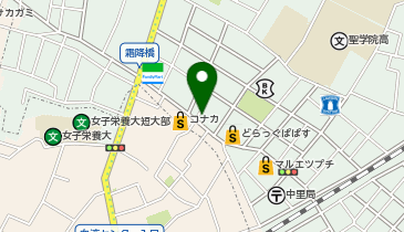 ピザハット駒込店の地図画像
