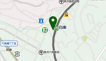 なぎちゃんラーメン白楽店の地図画像