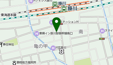 お肌のシミ改善エステTHEESTHEの地図画像