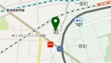 三島信用金庫 本部の地図画像