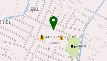 ブルースカイランドリーフィールアエル店の地図画像