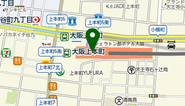 振袖フェアリー上本町店の地図画像