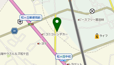 エステ&まつげサロンしずくの地図画像