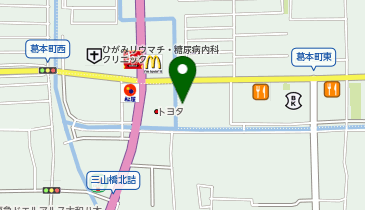 インド料理アマの地図画像