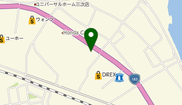 APORITO三次店の地図画像