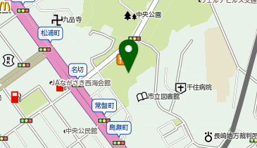 メリッタkidsSASEBOの地図画像