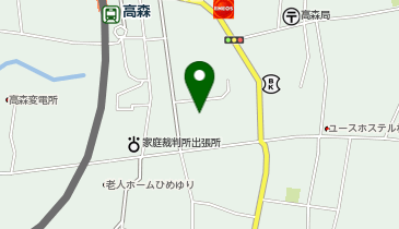 たかもり子ども図書クラブの地図画像