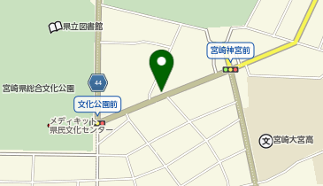 ハーフテン美容室の地図画像
