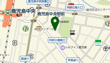 KSラボ鹿児島中央店の地図画像