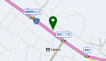 サラダ館上野原店の地図画像