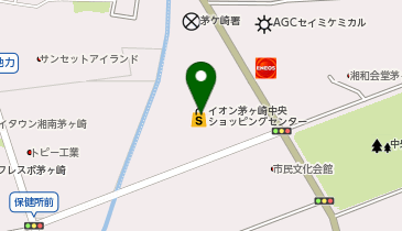 保険クリニックイオンモール茅ヶ崎中央店の地図画像