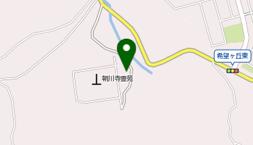 朝川寺霊苑の地図画像