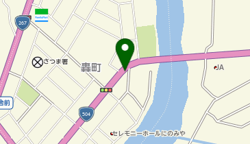 美容室シーク(SEEK)の地図画像