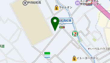 ALAN 甲府店の地図画像