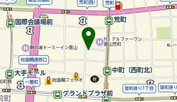 東京青山クリニック富山院の地図画像