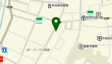 行政書士法人アシスト南通支店の地図画像