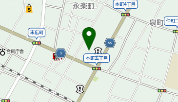 シルクル桐生の地図画像