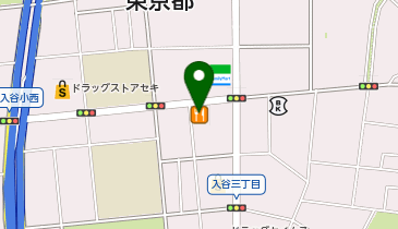ピザハット足立舎人店の地図画像