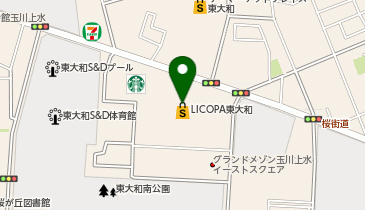 日本調剤リコパ東大和薬局の地図画像