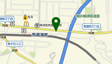 美容室むら髪の地図画像