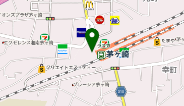 茅ヶ崎ラスカ4階マルシェ・ド・ブルーエ・プリュスの地図画像