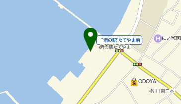館山市役所 経済観光部 商工観光課 観光施設管理係の地図画像