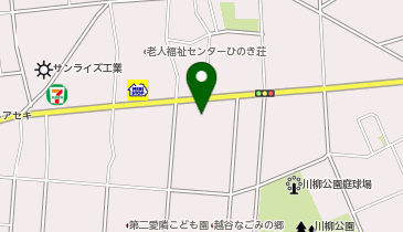 有限会社リズビ・カーワールド中古車越谷店の地図画像