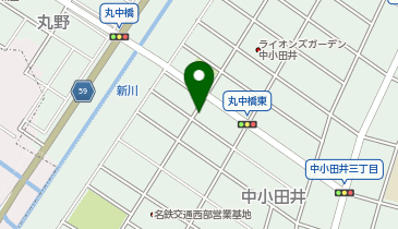 調剤薬局ツルハドラッグ中小田井店の地図画像