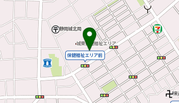 静岡市保健所 生活衛生課 生活衛生係の地図画像