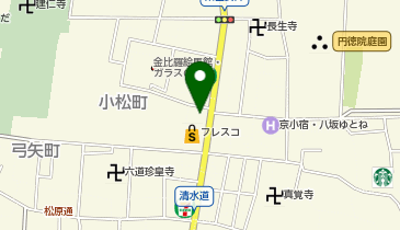 スギ薬局東山安井店の地図画像