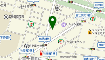 広島市保健所 食品指導課の地図画像