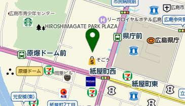 そごう広島店本館10Fレストラン街チャイナグリル・マダムシェンロンの地図画像