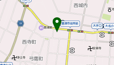 天下鳥ます唐津店の地図画像
