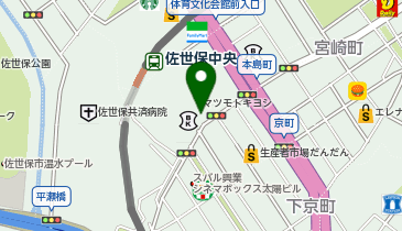 スマホリペア佐世保店の地図画像