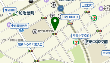 天麩羅さいこうの地図画像