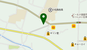 パン工房のむぎの木の地図画像