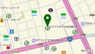 レナークレンタルコレクションの地図画像
