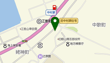 江差町観光情報総合案内所の地図画像