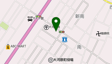manabyCREATORS大河原の地図画像