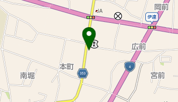 児童デイサポートふくろう伊達の地図画像