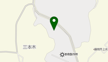 藤岡市役所森林環境部森林課の地図画像