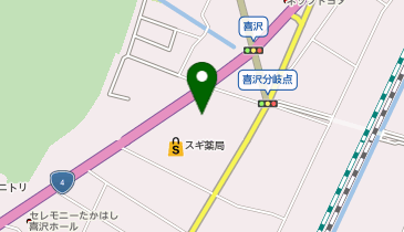ミネラルマルシェTOCHIGIベースの地図画像