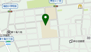 北区 わくわく神谷ひろばの地図画像