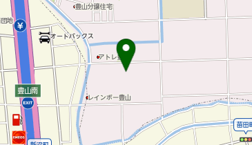 コパンスポーツクラブ豊山の地図画像